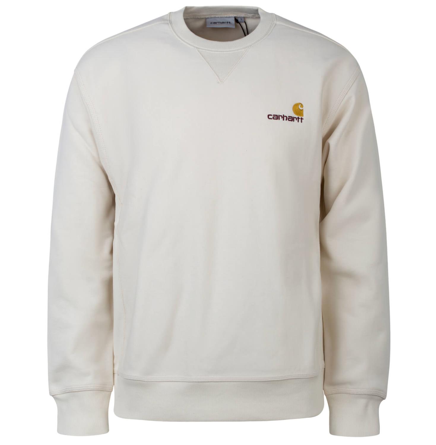 Carhartt WIP American Script Sweatshirt natural beige - Loose Fit