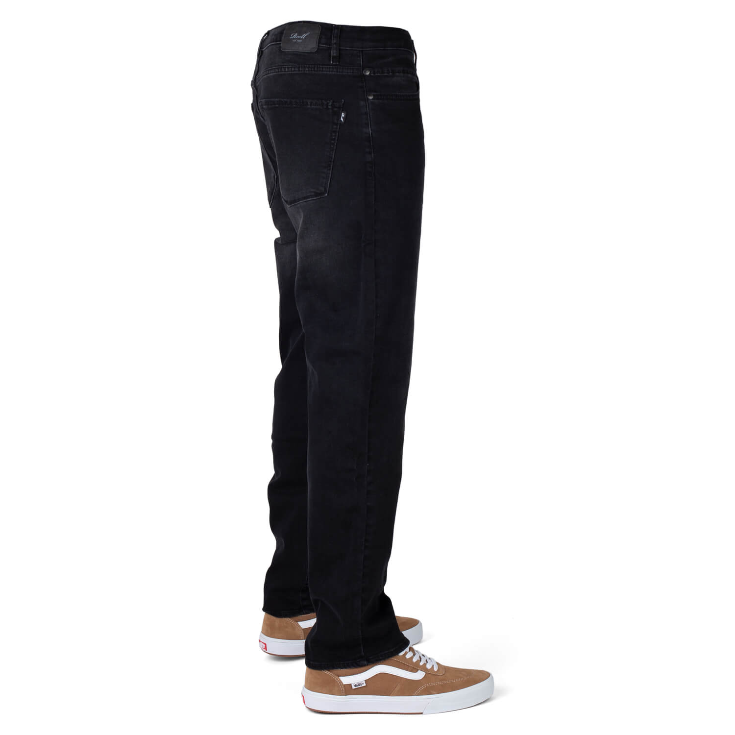 Reell Barfly Relaxed Straight Fit Pant black wash - Lässige 5-Pocket Jeans  Hose