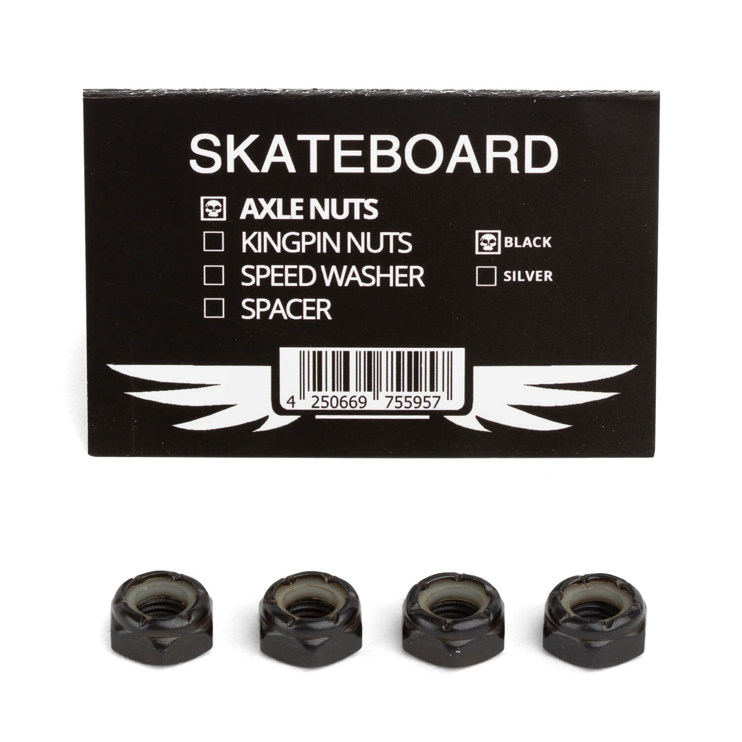 Axle Nuts Skateboard Achse Muttern 8 Stück 13mm Skateboard Longboard Schrauben 
