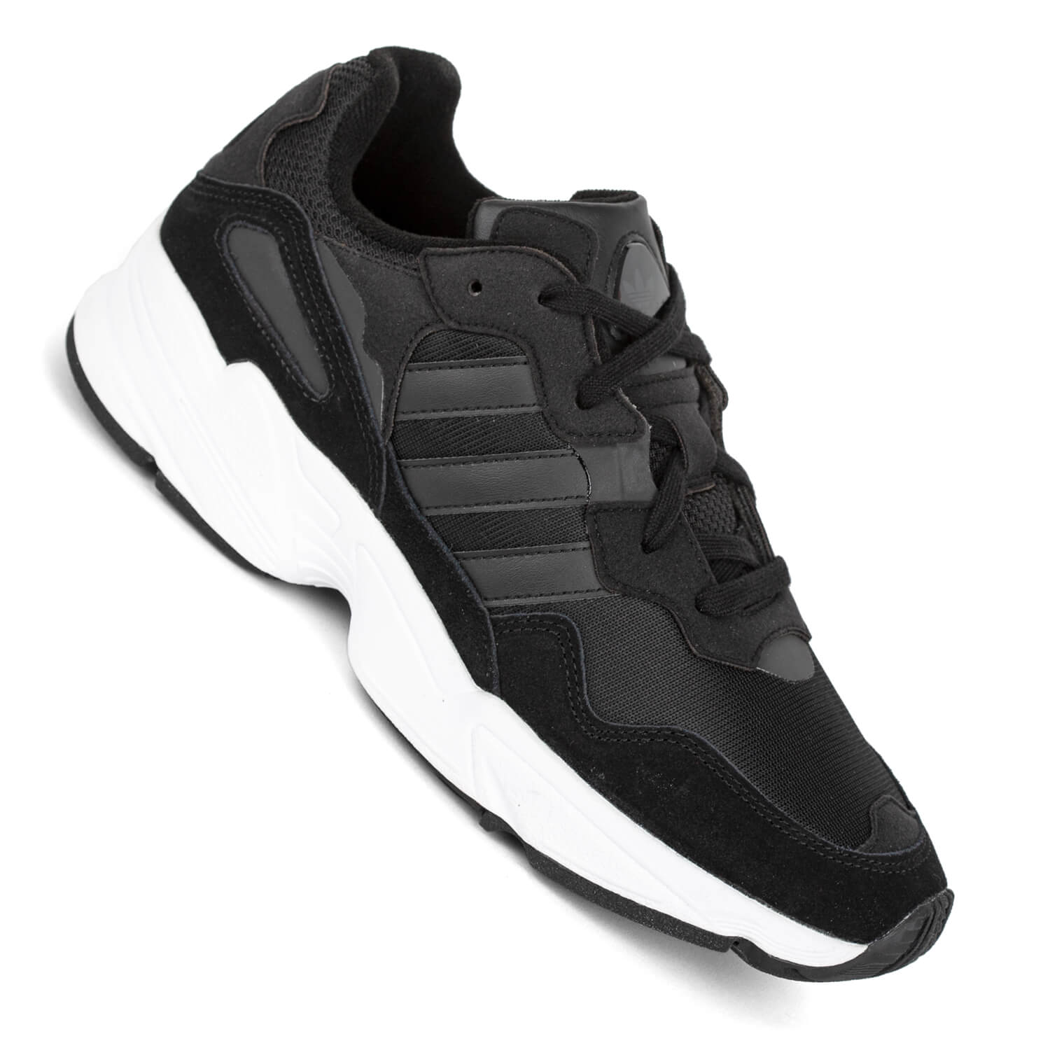 Adidas Yung-96 schwarz weiß Herren Sneaker 90s Look mit ...